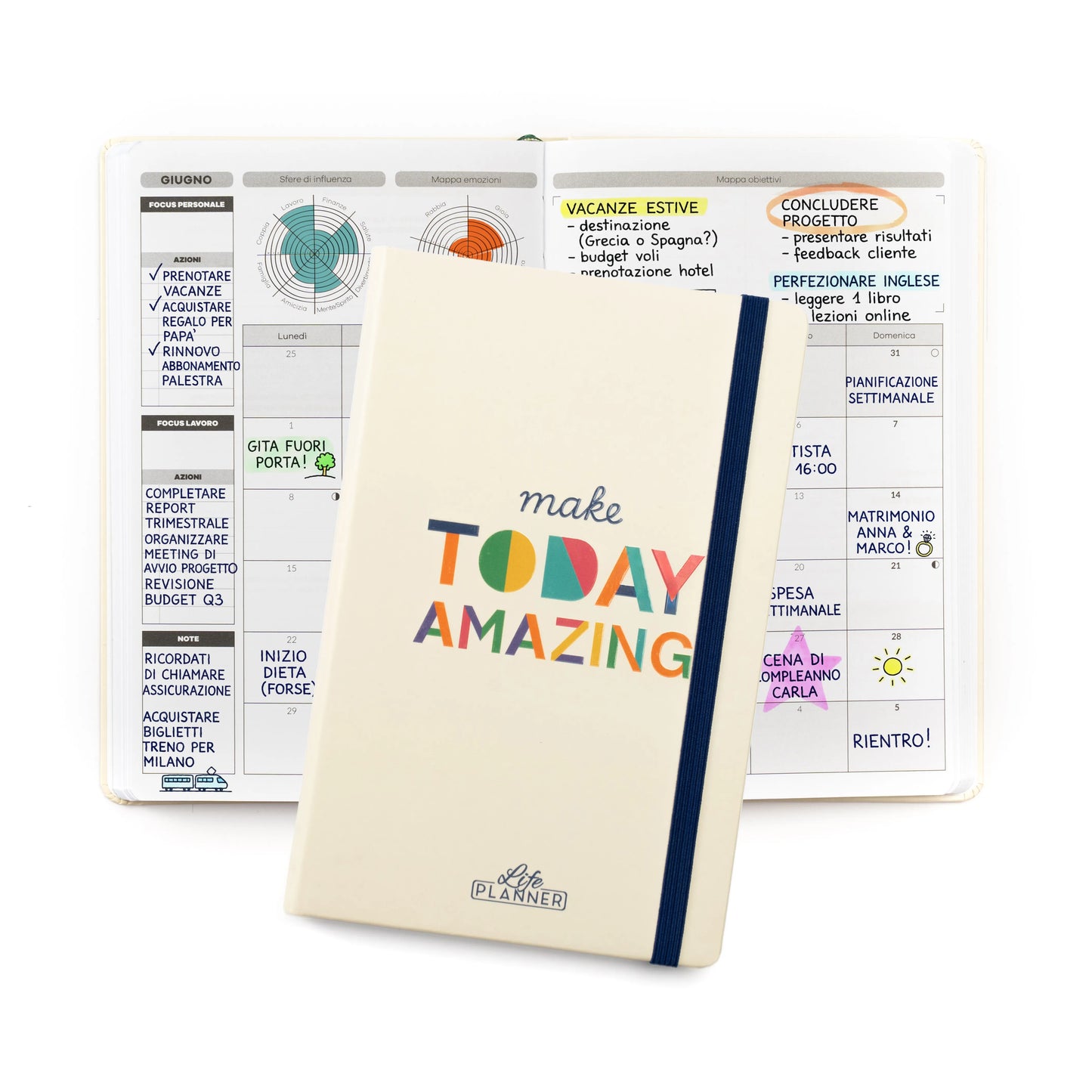 Agenda 12 mesi piccola 2027 LIMITED EDITION | Make Today Amazing