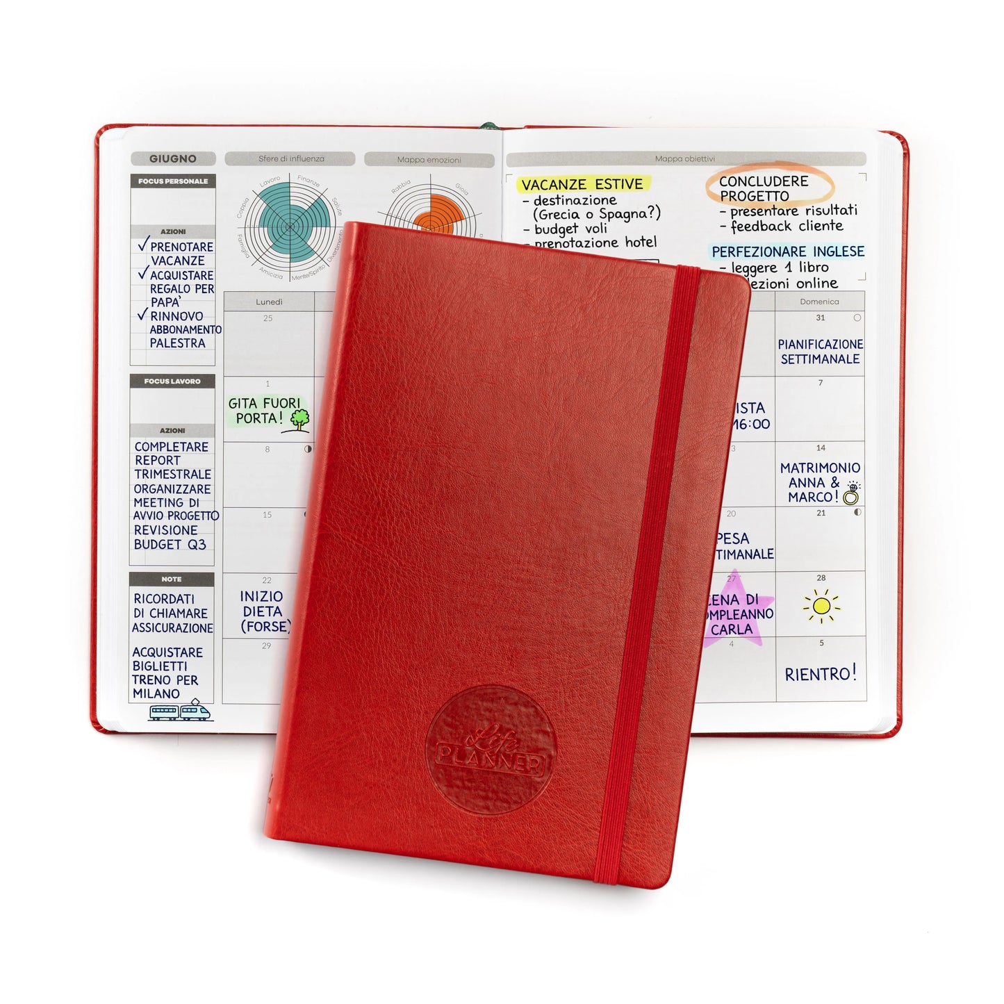 Agenda 12 mesi piccola 2027 | Red Passion
