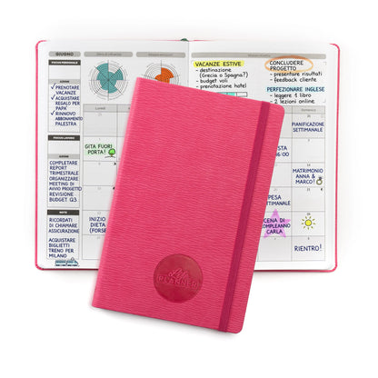 Agenda 12 mesi piccola 2027 | Fucsia