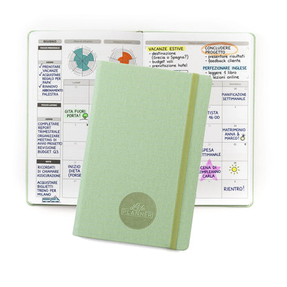 Agenda 12 mesi piccola 2027 | Light Green
