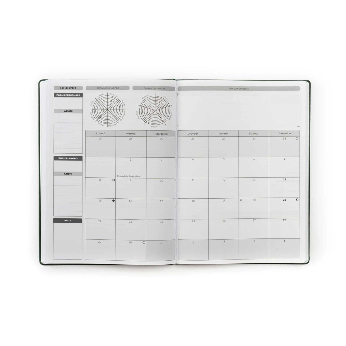 Agenda 12 mesi Grandi 2027 | Classic Black