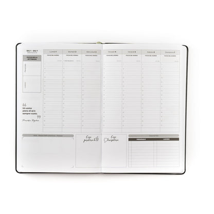 Agenda 12 mesi piccola 2027 | Classic Black