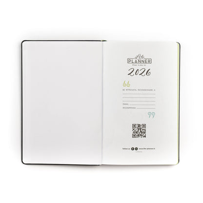 Agenda 12 mesi piccola 2027 | Classic Black