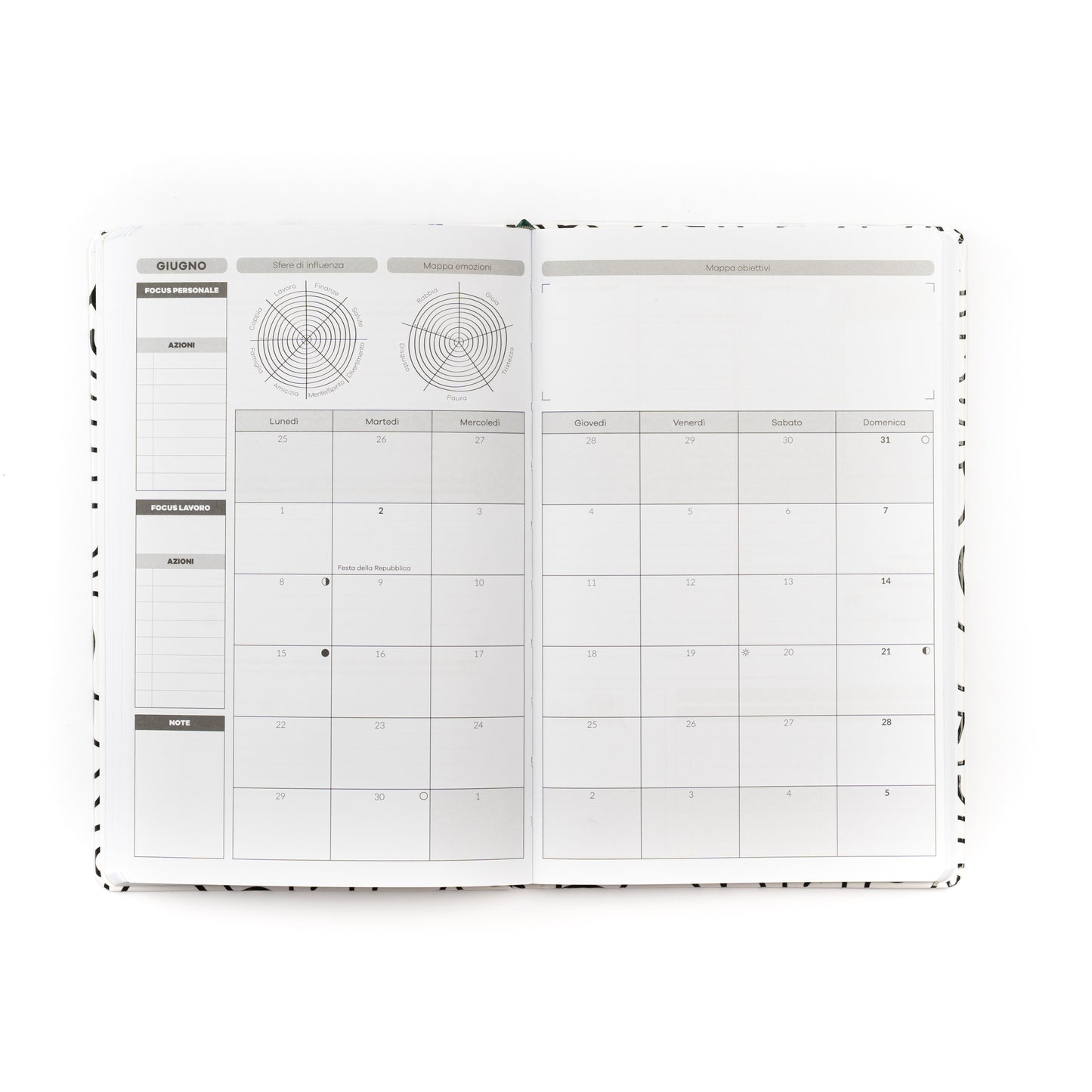 Agenda 16 mesi 2026-27 LIMITED EDITION | Heart Maze Doodle