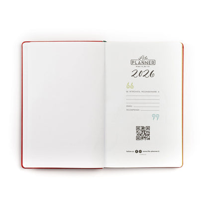 Agenda 12 mesi piccola 2027 | Red Passion