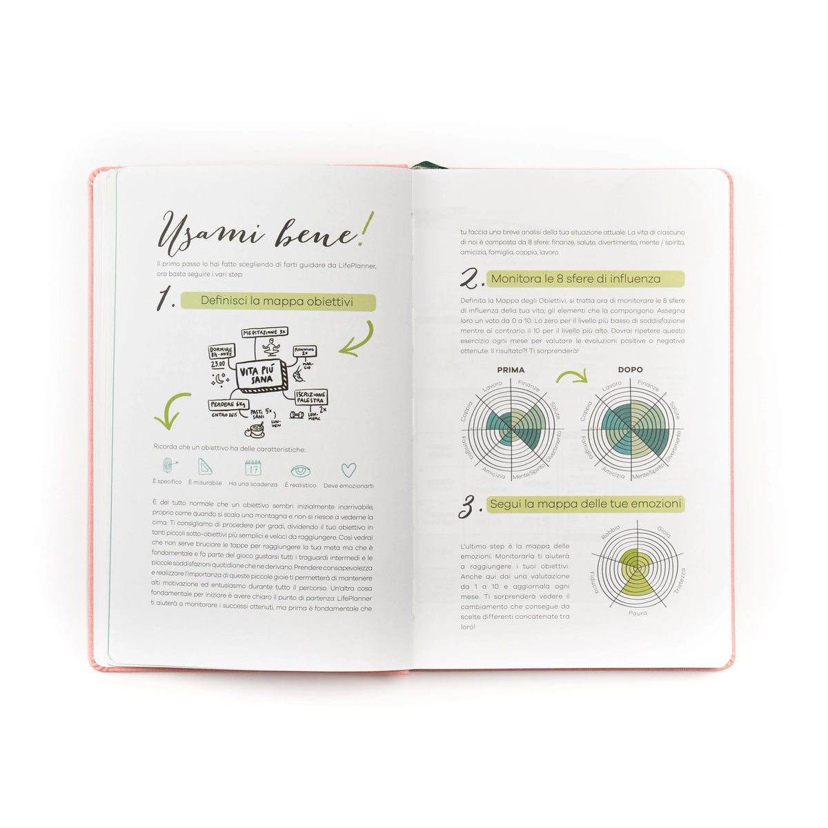 Agenda 12 mesi piccola 2027 | Light Pink