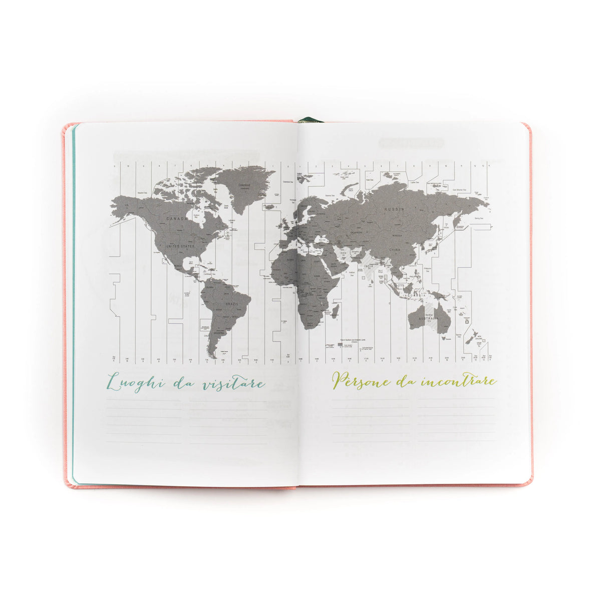 Agenda 12 mesi piccola 2027 | Light Pink