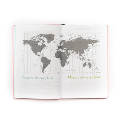 Agenda 12 mesi piccola 2027 | Light Pink