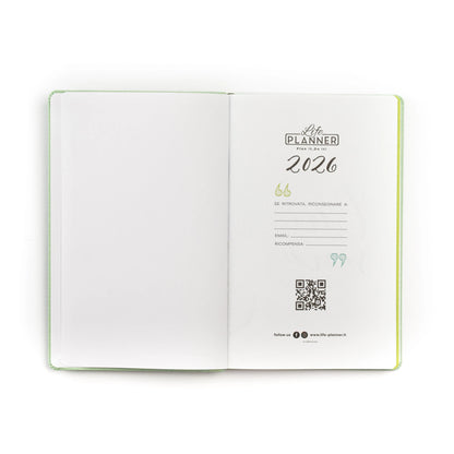 Agenda 12 mesi piccola 2027 | Light Green