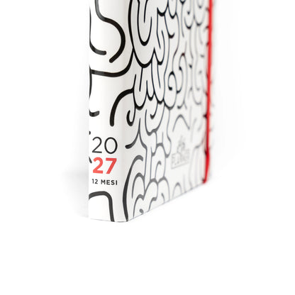 Agenda 12 mesi piccola 2027 LIMITED EDITION | Heart Maze Doodle