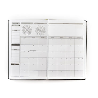 Agenda 16 mesi 2026-27 | Classic Black