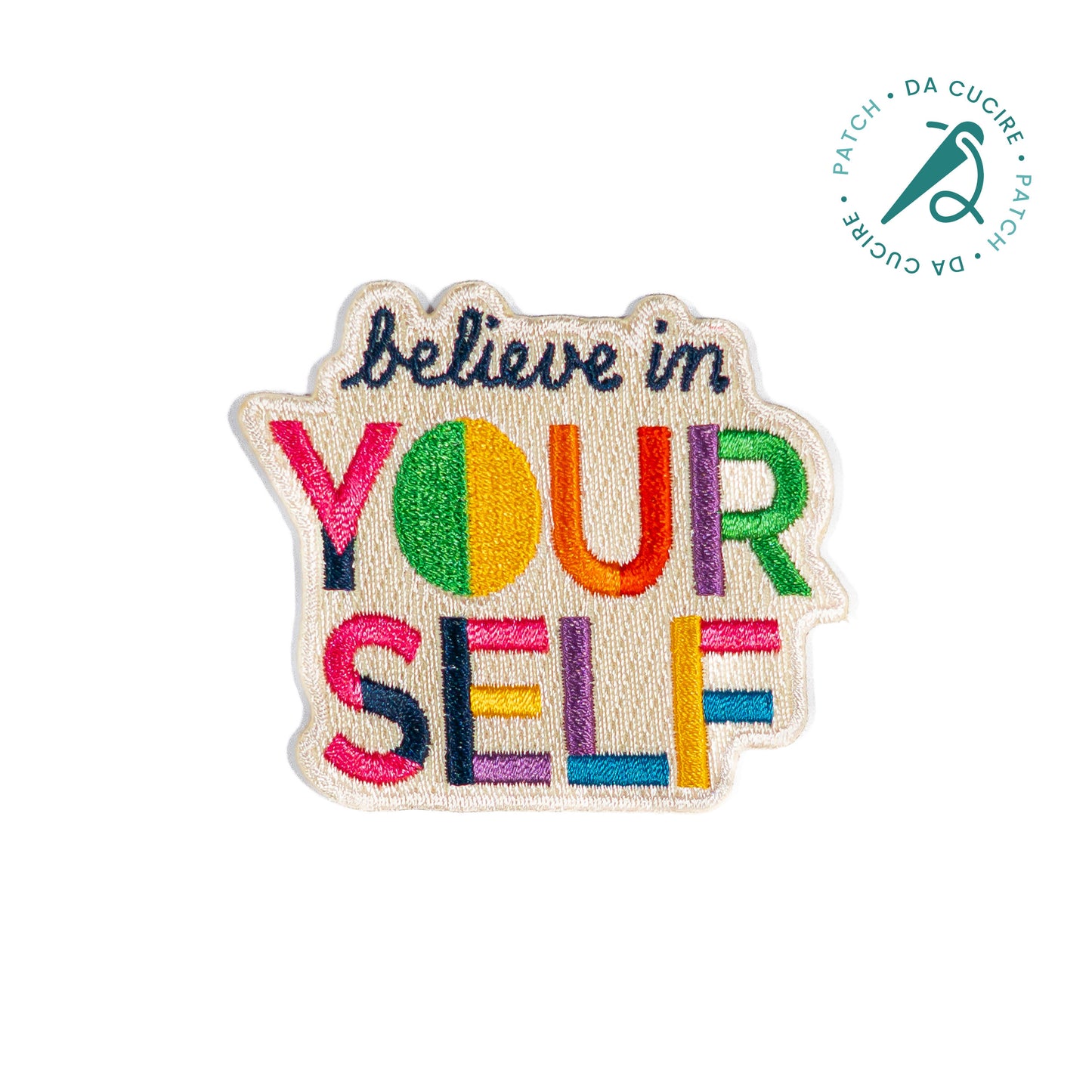 Patch ricamata da cucire | Believe in Yourself