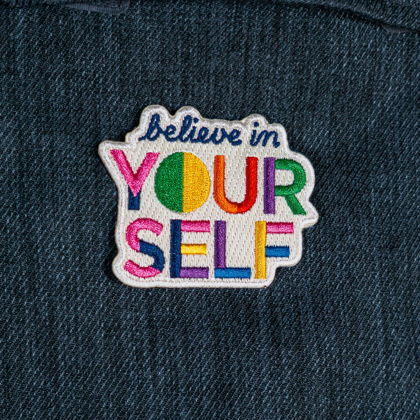 Patch ricamata da cucire | Believe in Yourself