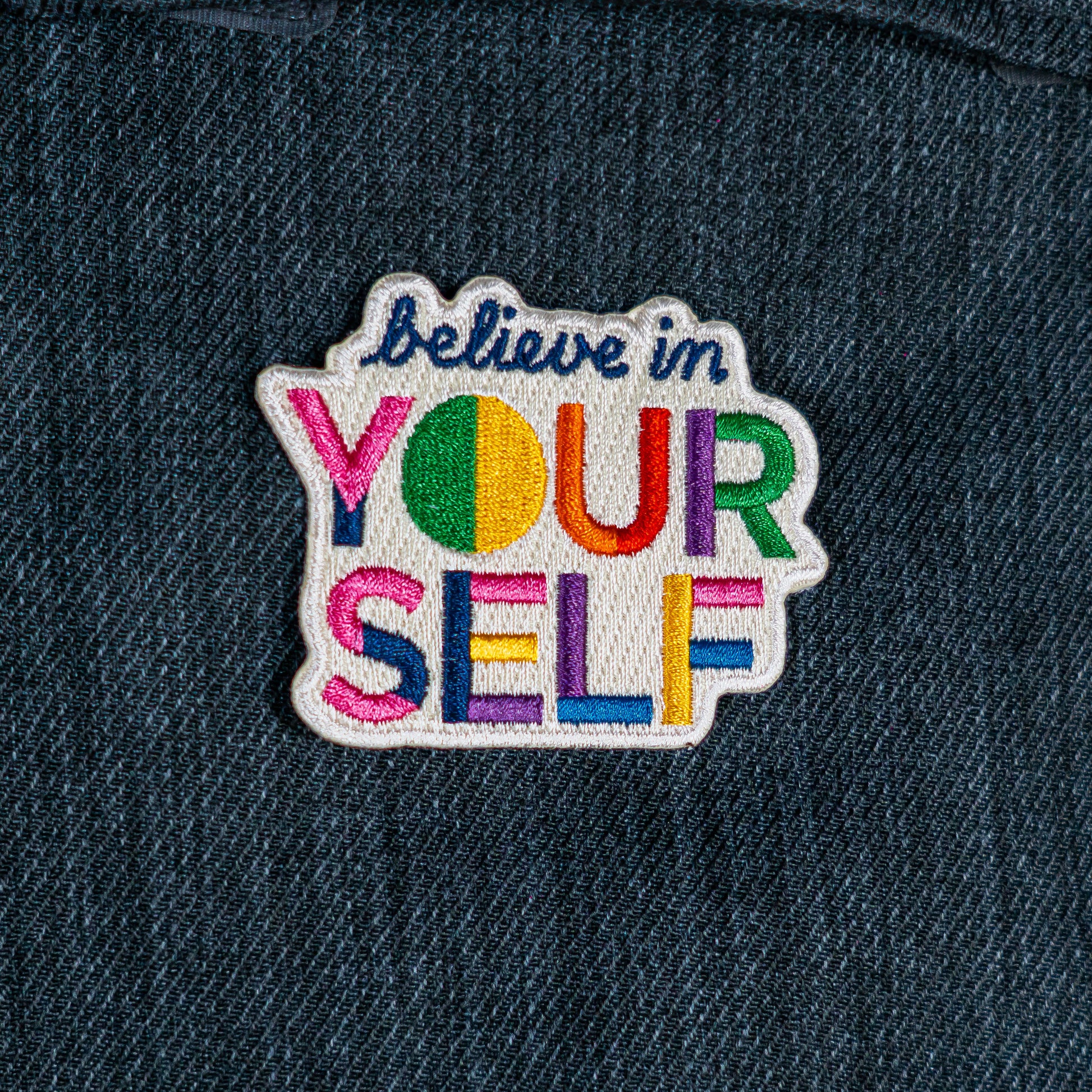 Patch ricamata da cucire | Believe in Yourself