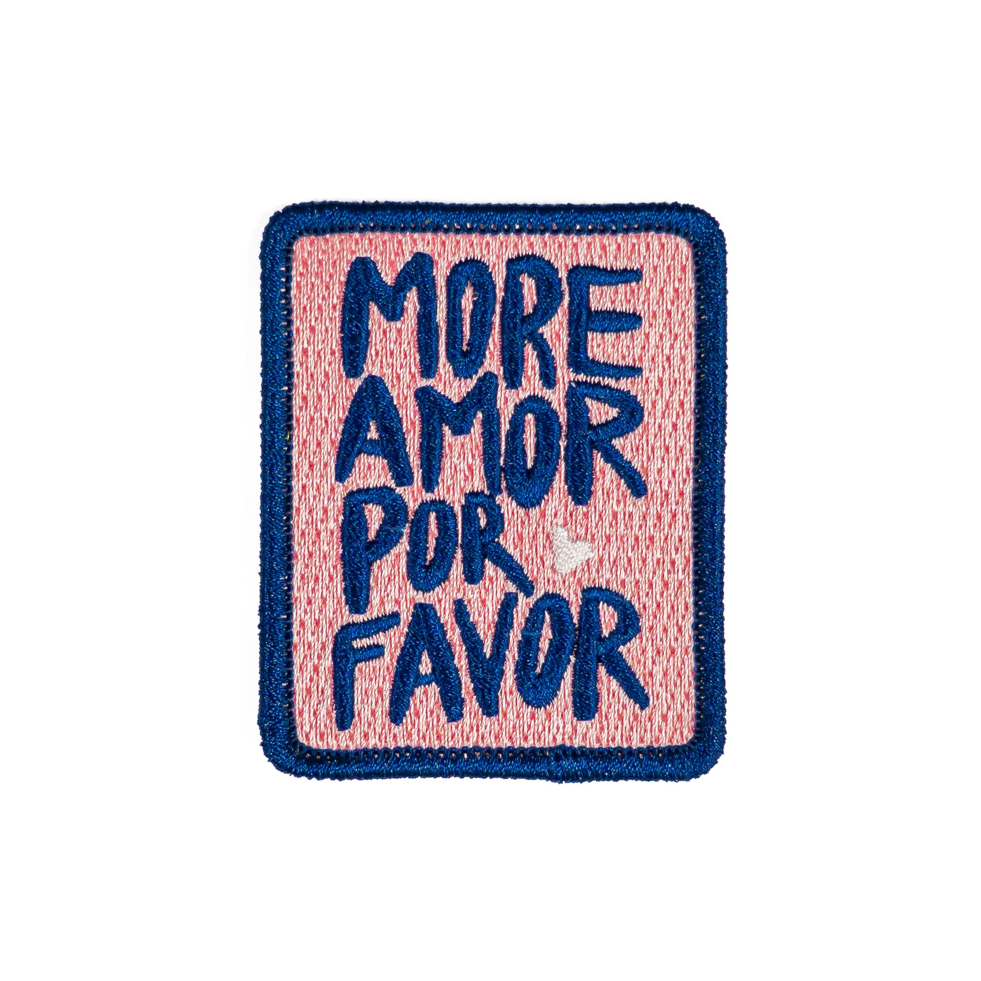 Patch ricamata adesiva | More Amor