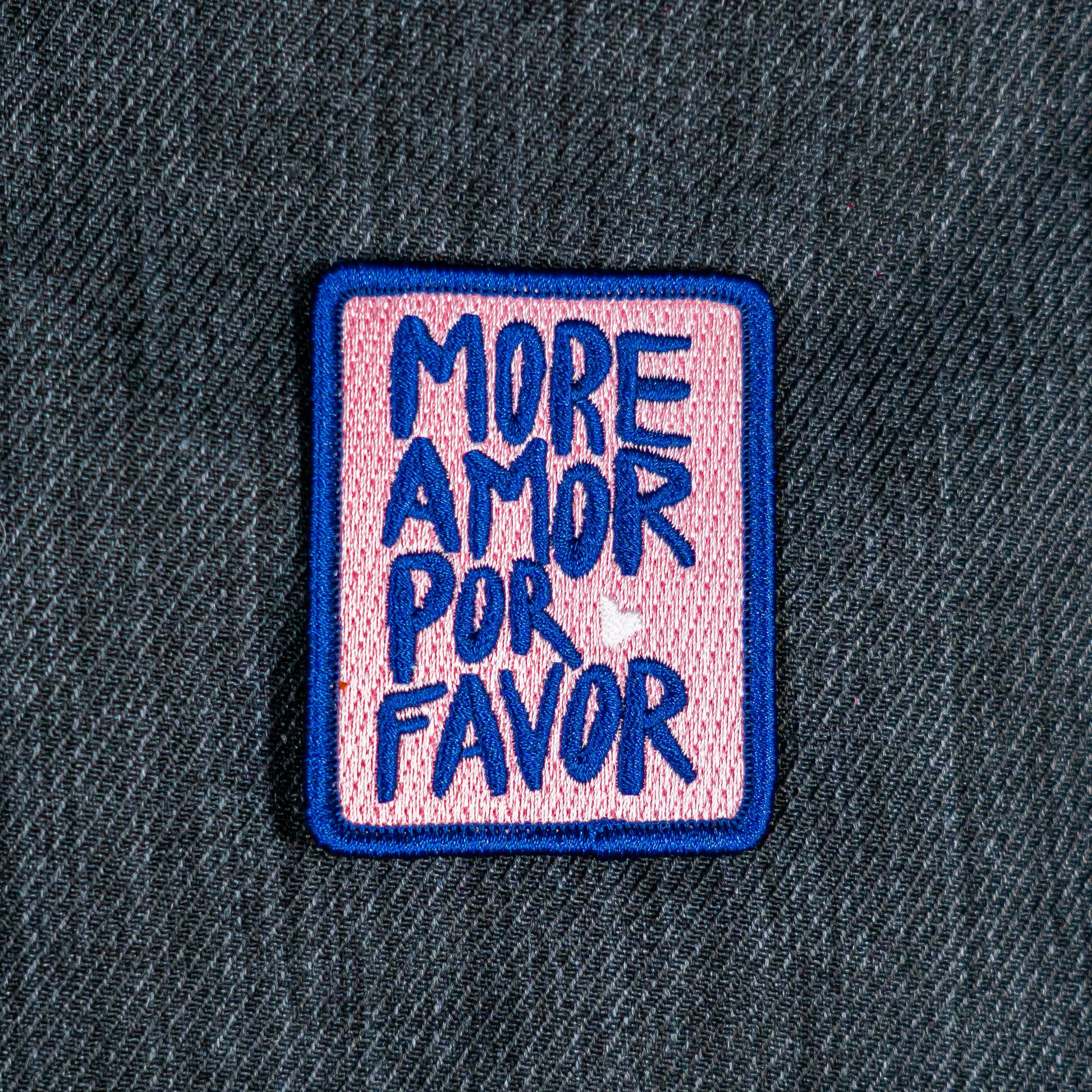 Patch ricamata adesiva | More Amor