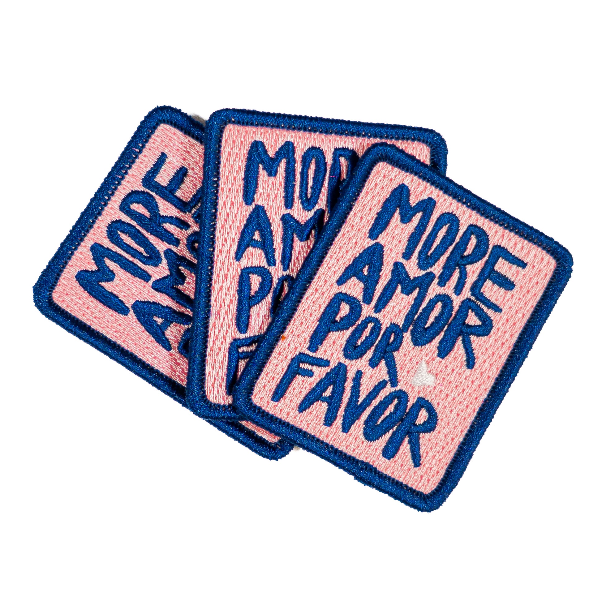 Patch ricamata adesiva | More Amor